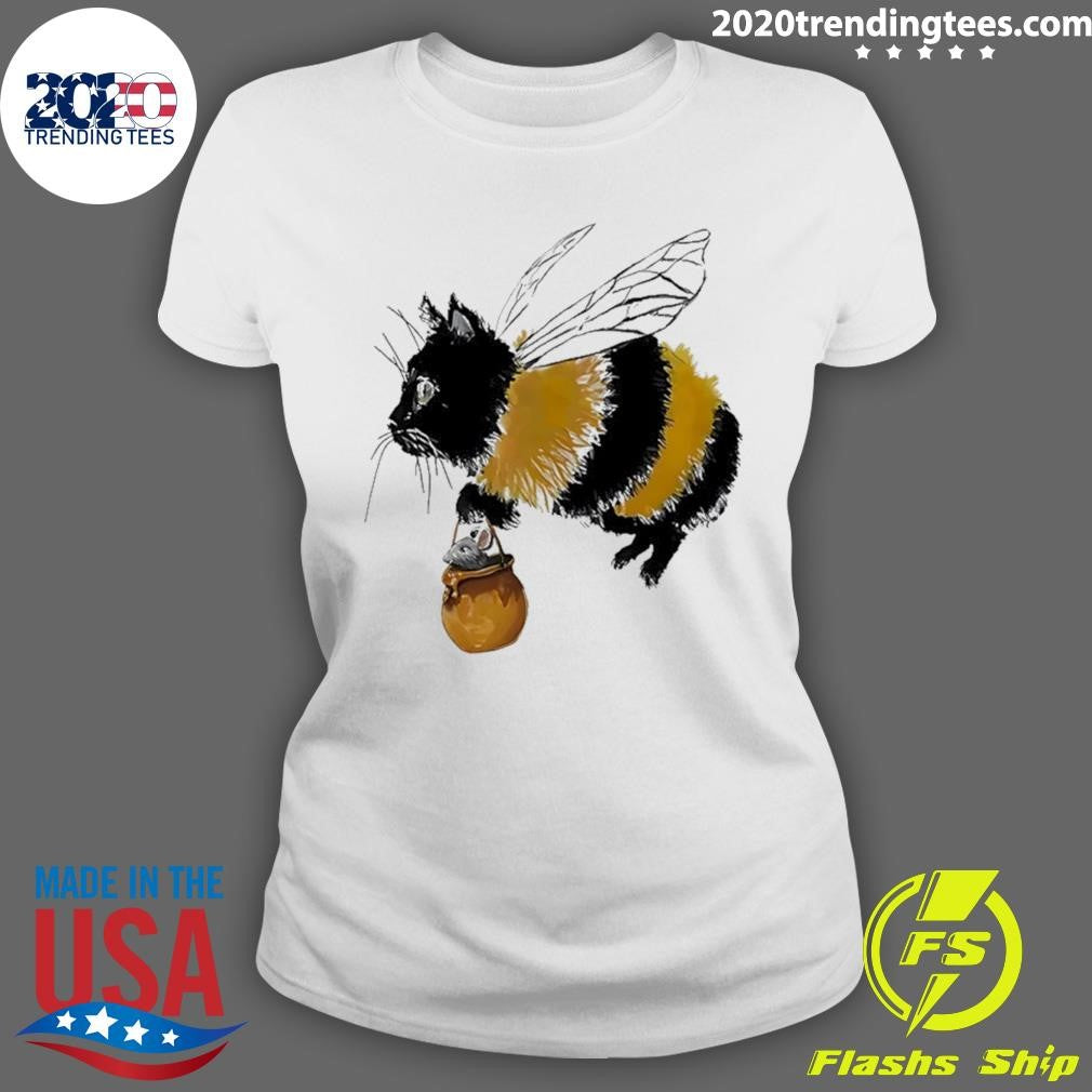 Catbee Flying Meme Shirt