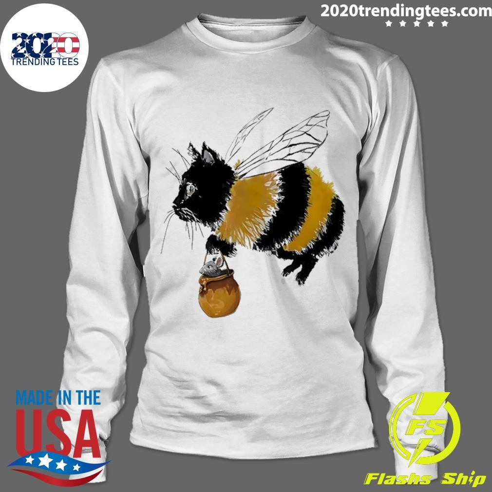 Catbee Flying Meme Shirt