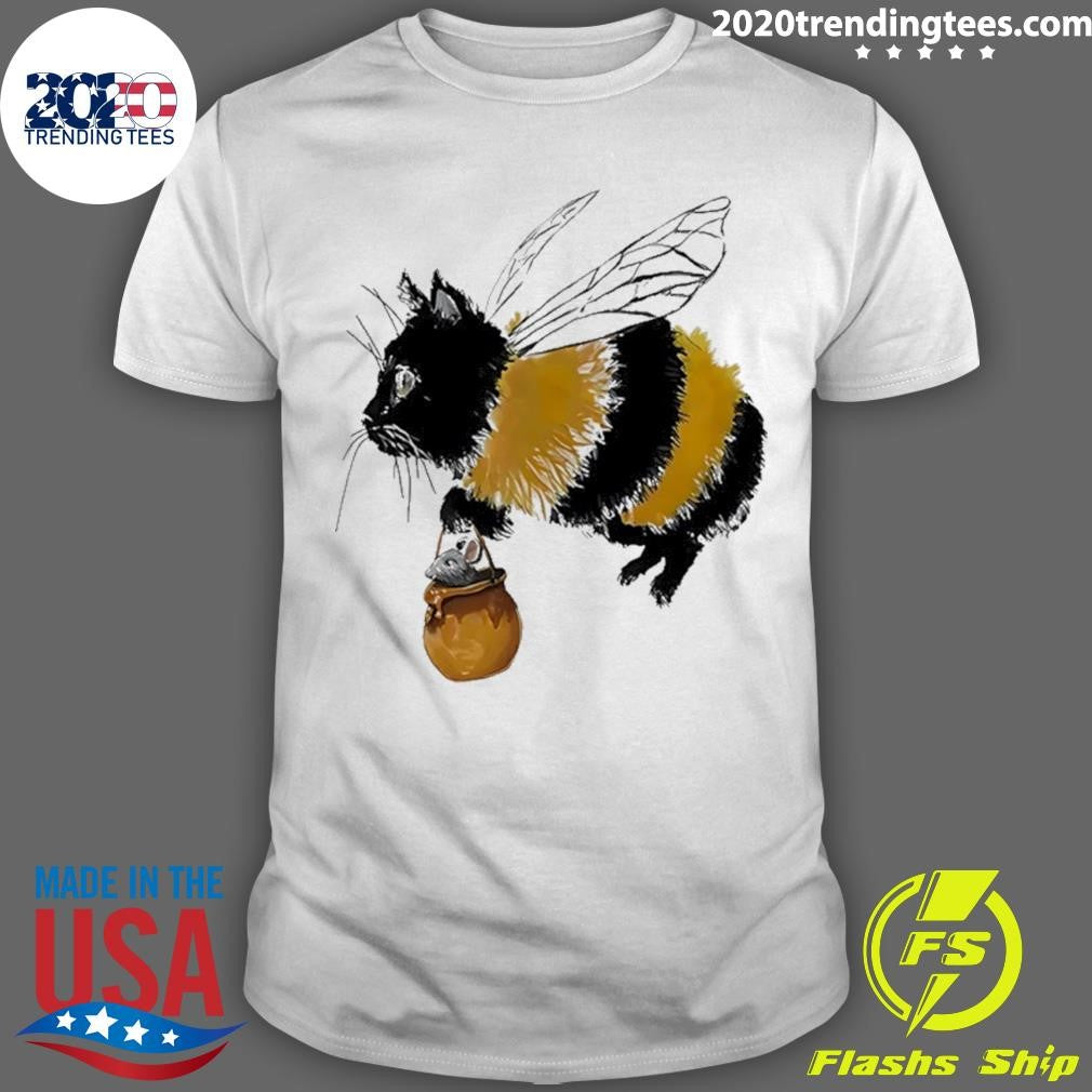 Catbee Flying Meme Shirt