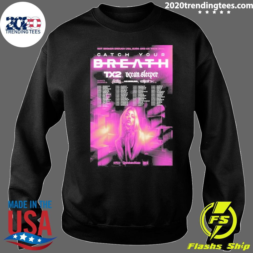 Catch Your Breath Tour 2026 Us Eu And Uk Poster Shirt