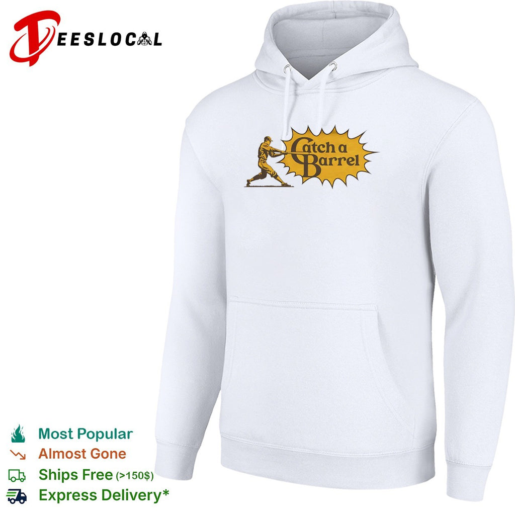 Catch a Barrel Baseball style Cracker Barrel shirt