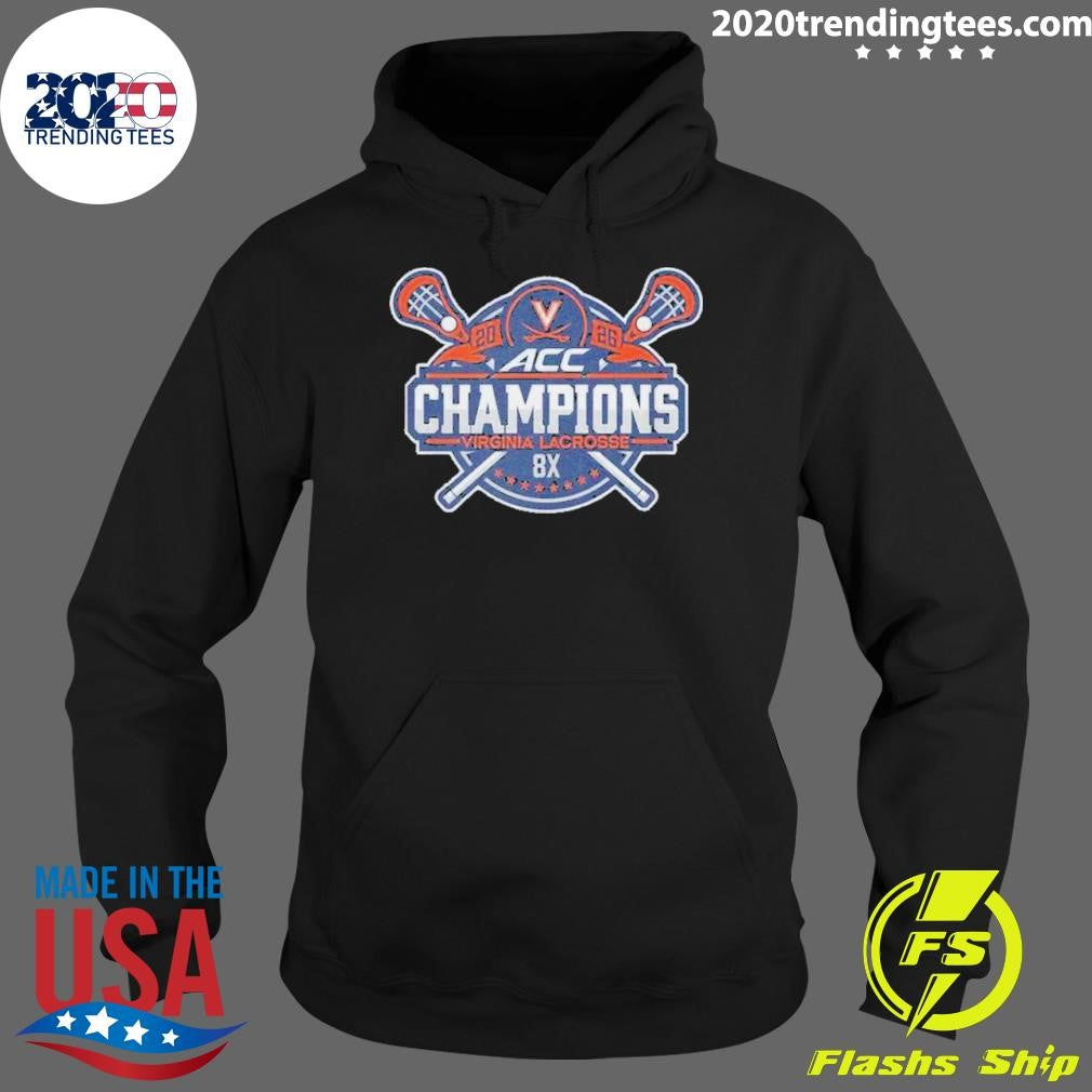 Cavaliers 8x Acc Lacrosse Champions Shirt