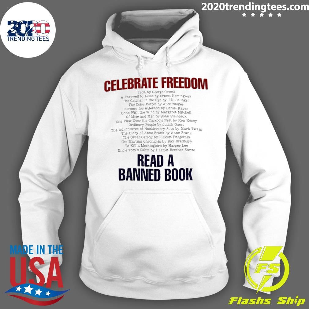 Celebrate Freedom 1984 Read A Banned Book Shirt