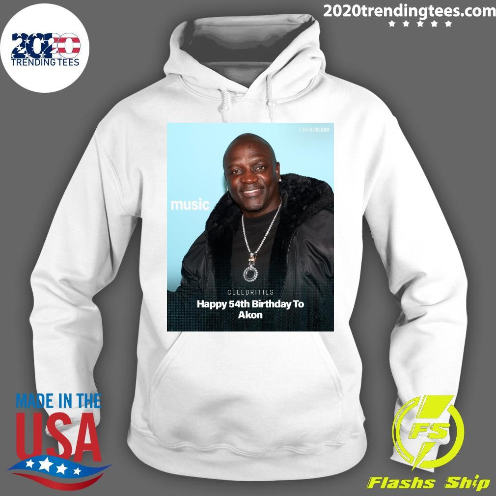 Celebrities Happy 54th Birthday To Akon Shirt