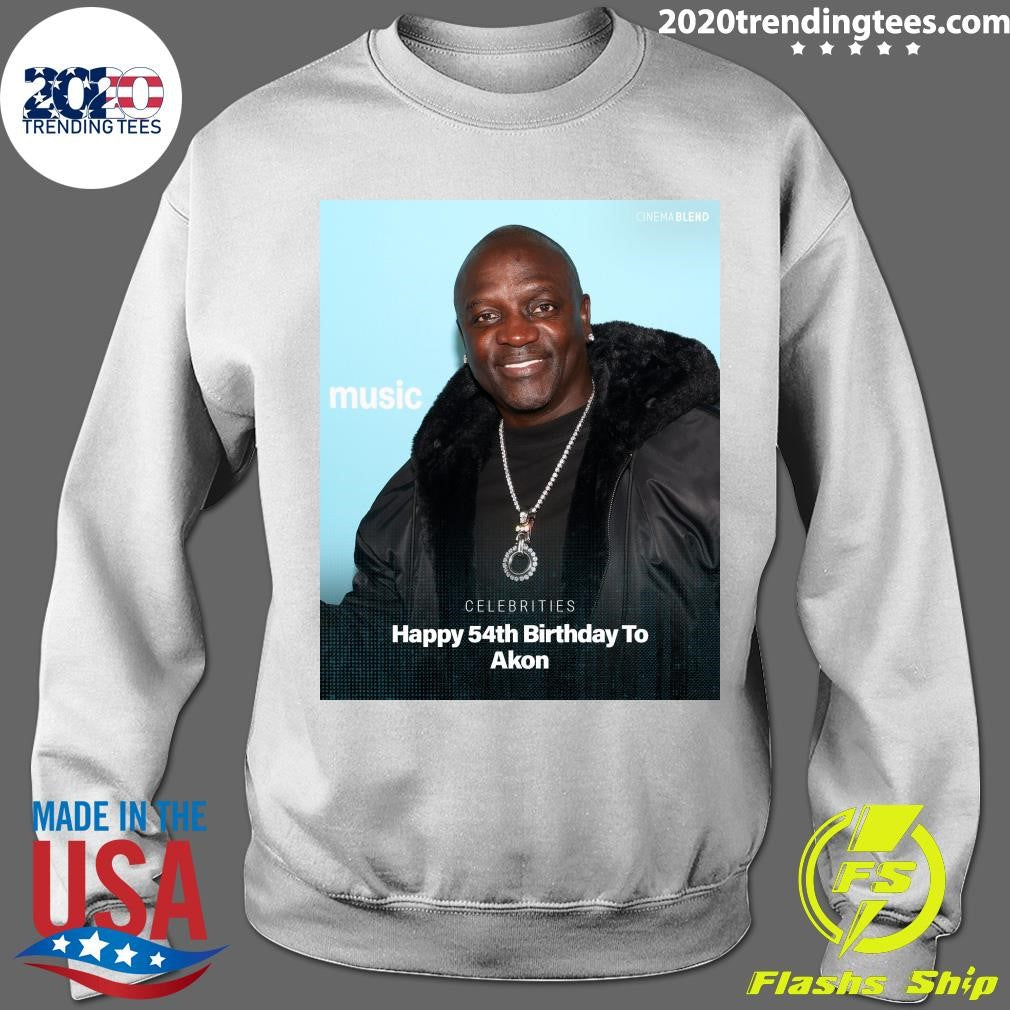 Celebrities Happy 54th Birthday To Akon Shirt