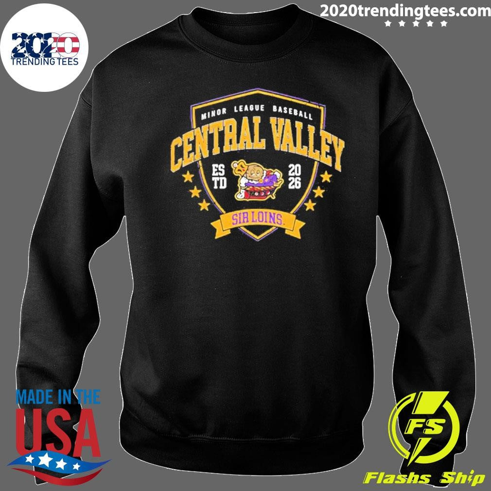 Central Valley Sir Loins Minor League Baseball Est 2026 Logo Shirt