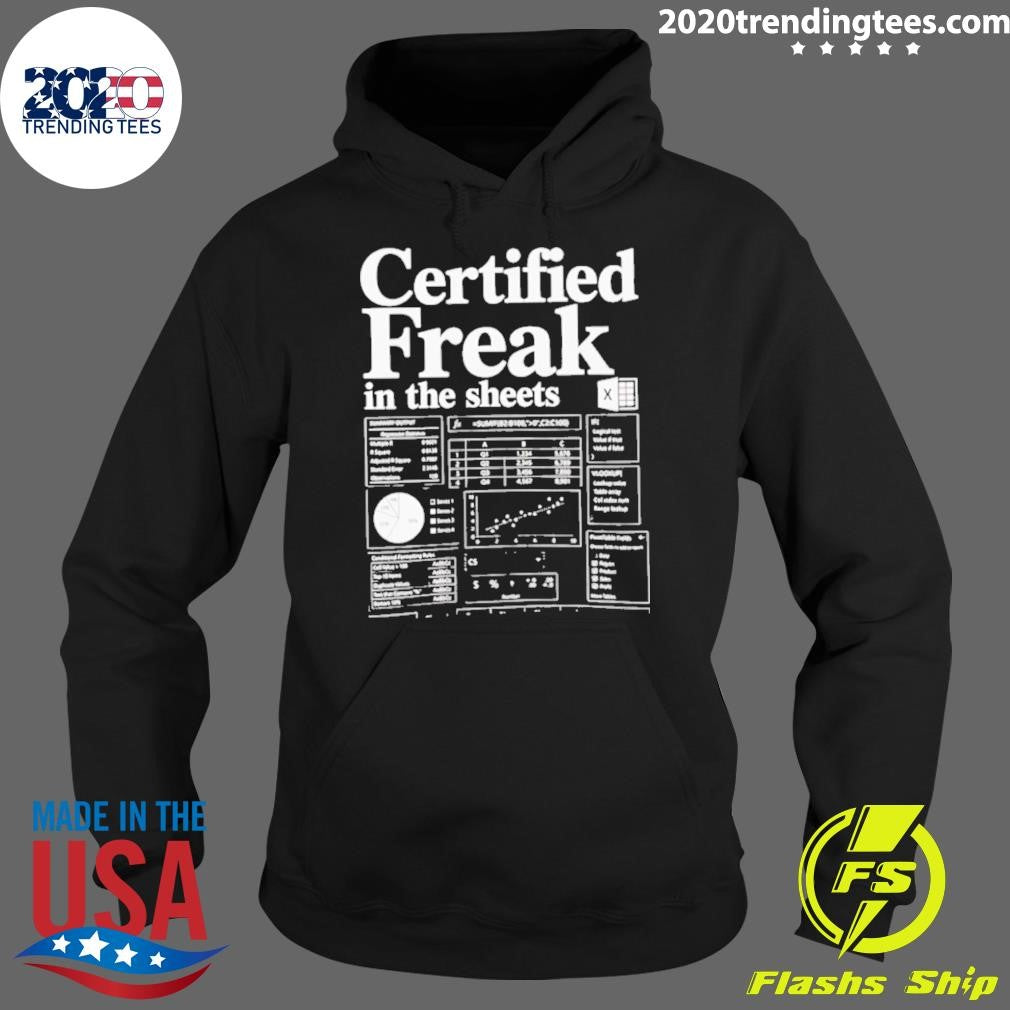 Certified Freak In The Sheets Shirt