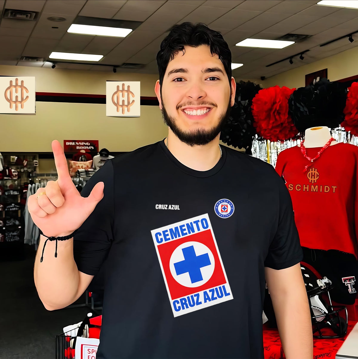 ChRocktikal Cruz Azul Soccer 2026 shirt