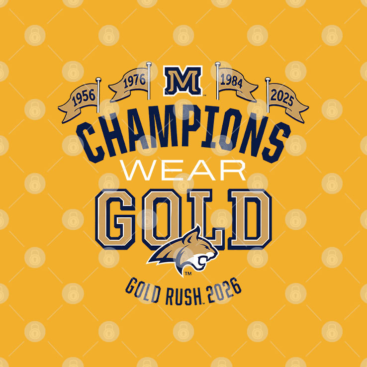 Champions Wear Gold Montana Gold Rush 2026 T Shirt
