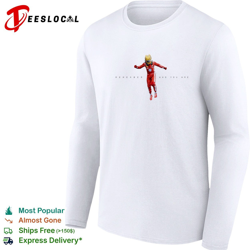 Charles Leclerc Ferrari Formula 1 Remember who you are racing champion premium shirt