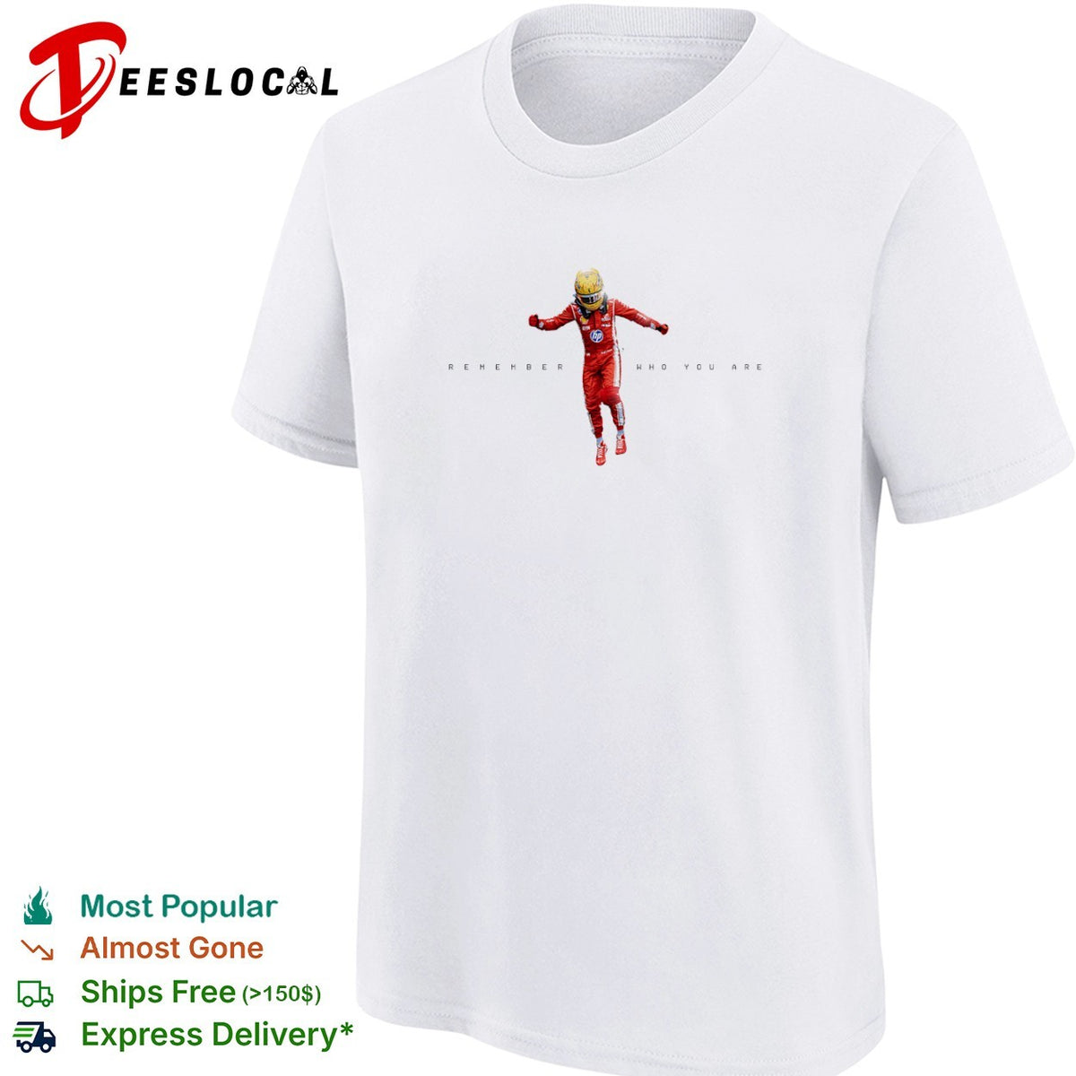 Charles Leclerc Ferrari Formula 1 Remember who you are racing champion premium shirt