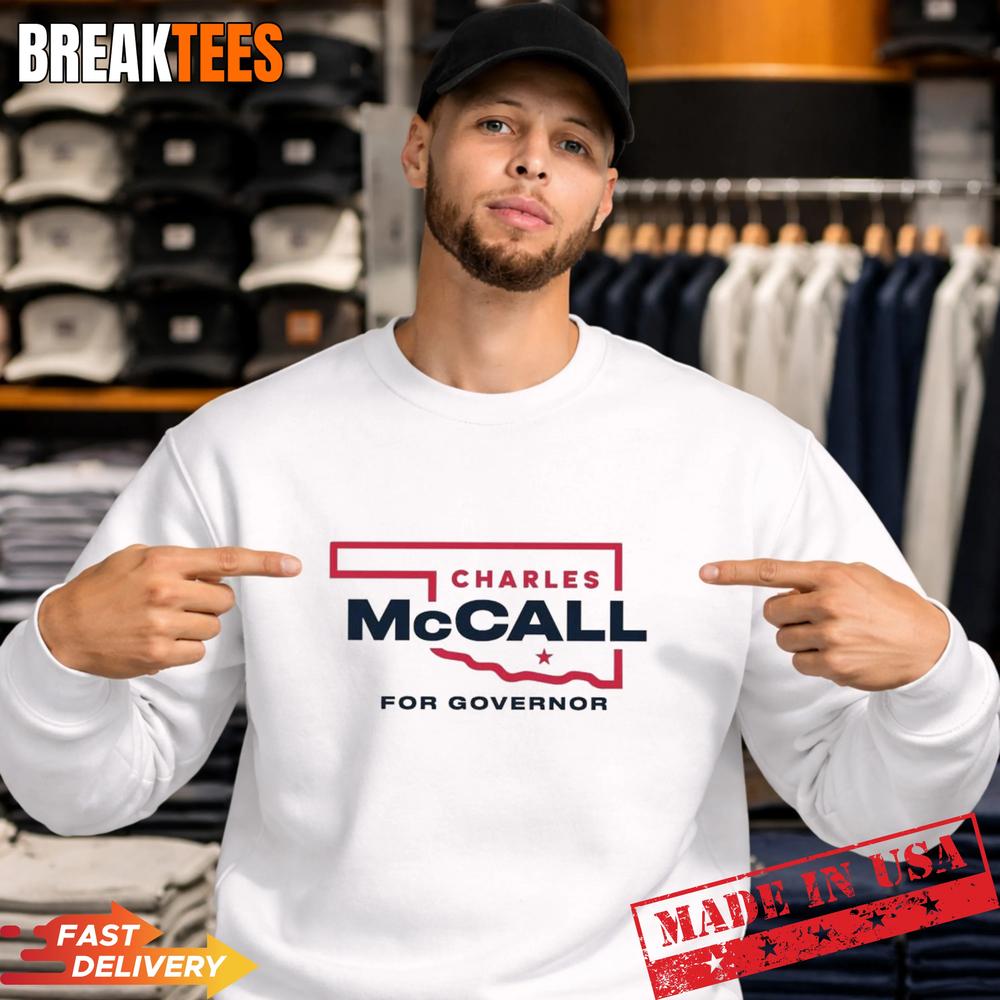 Charles McCall For Oklahoma Governor 2026 T-Shirt