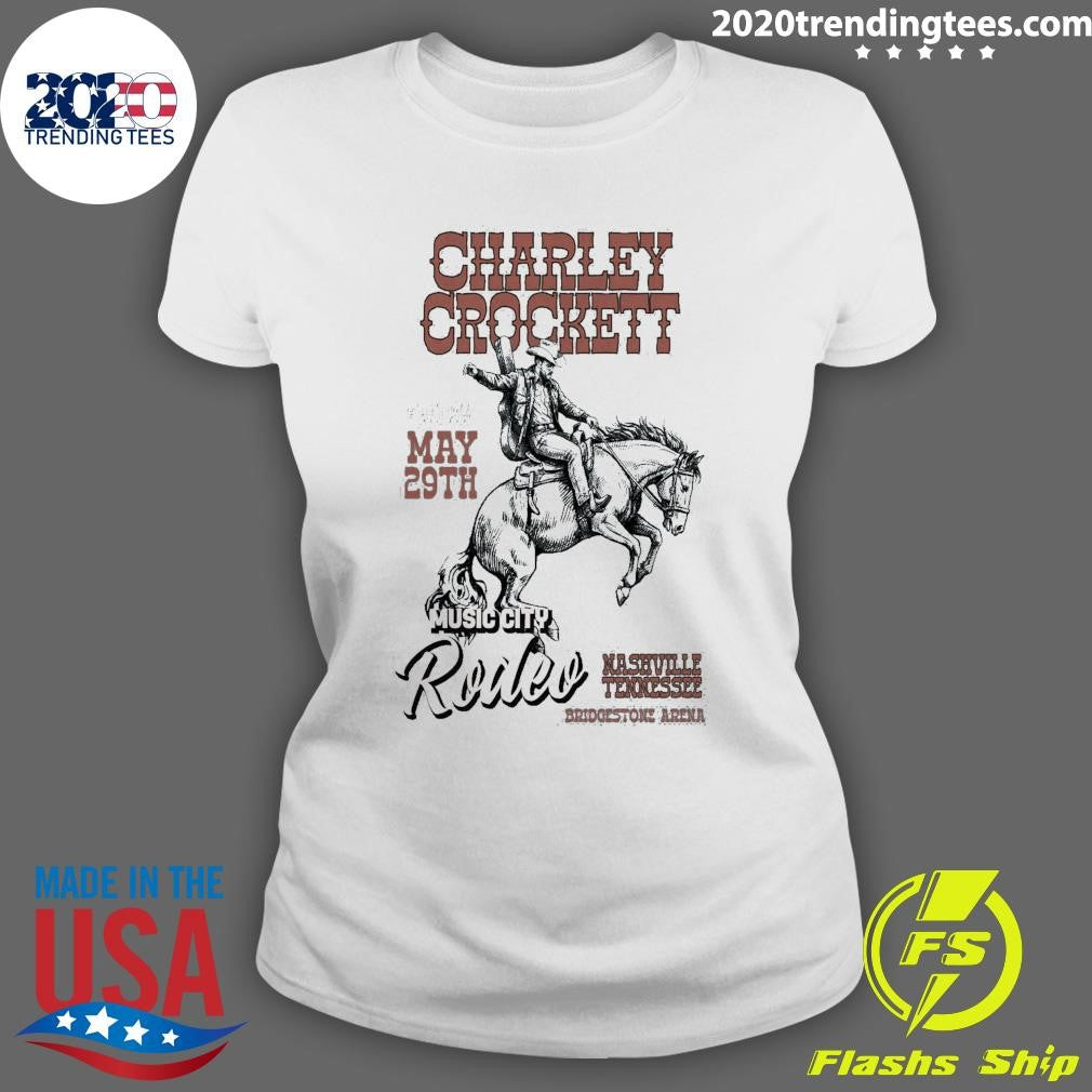 Charley Crockett May 29 2026 In Nashville TN Shirt