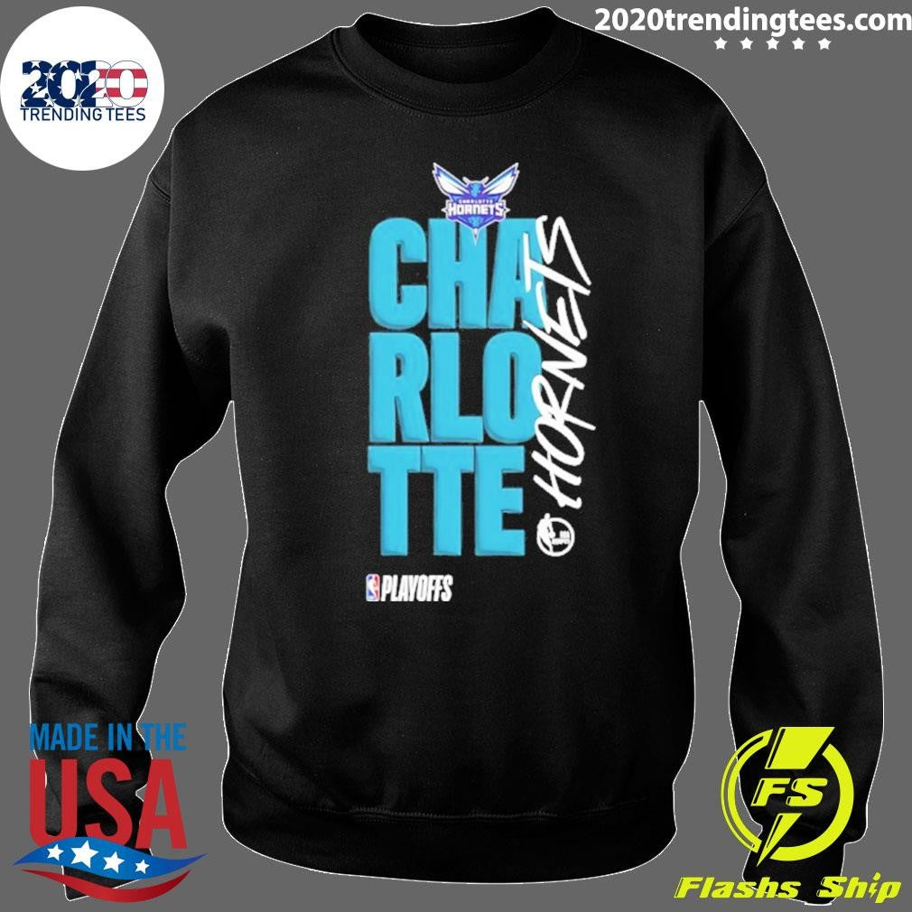 Charlotte Hornets 2026 Nba Playoff Black Shirt
