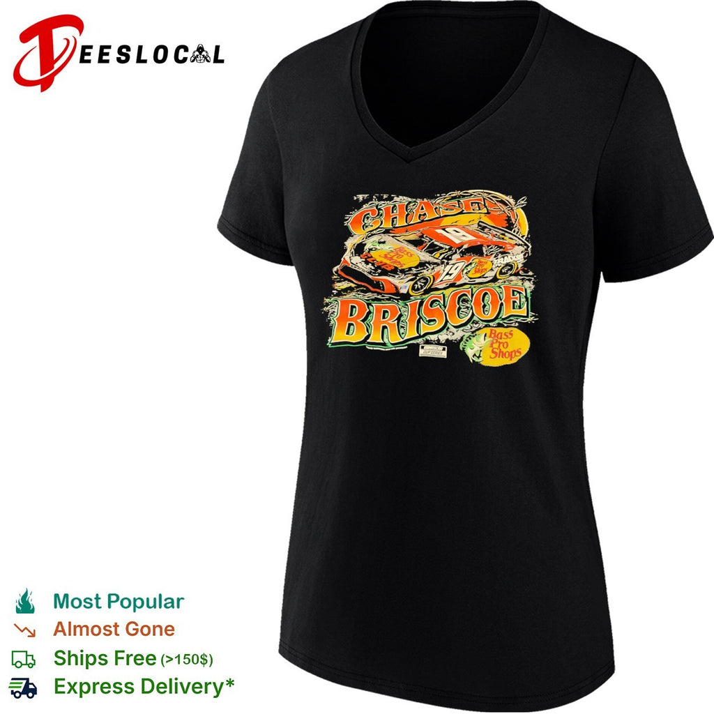Chase Briscoe 19 Bass Pro Shops NASCAR Cup Series Joe Gibbs Racing Toyota shirt