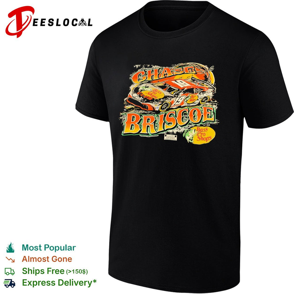Chase Briscoe 19 Bass Pro Shops NASCAR Cup Series Joe Gibbs Racing Toyota shirt