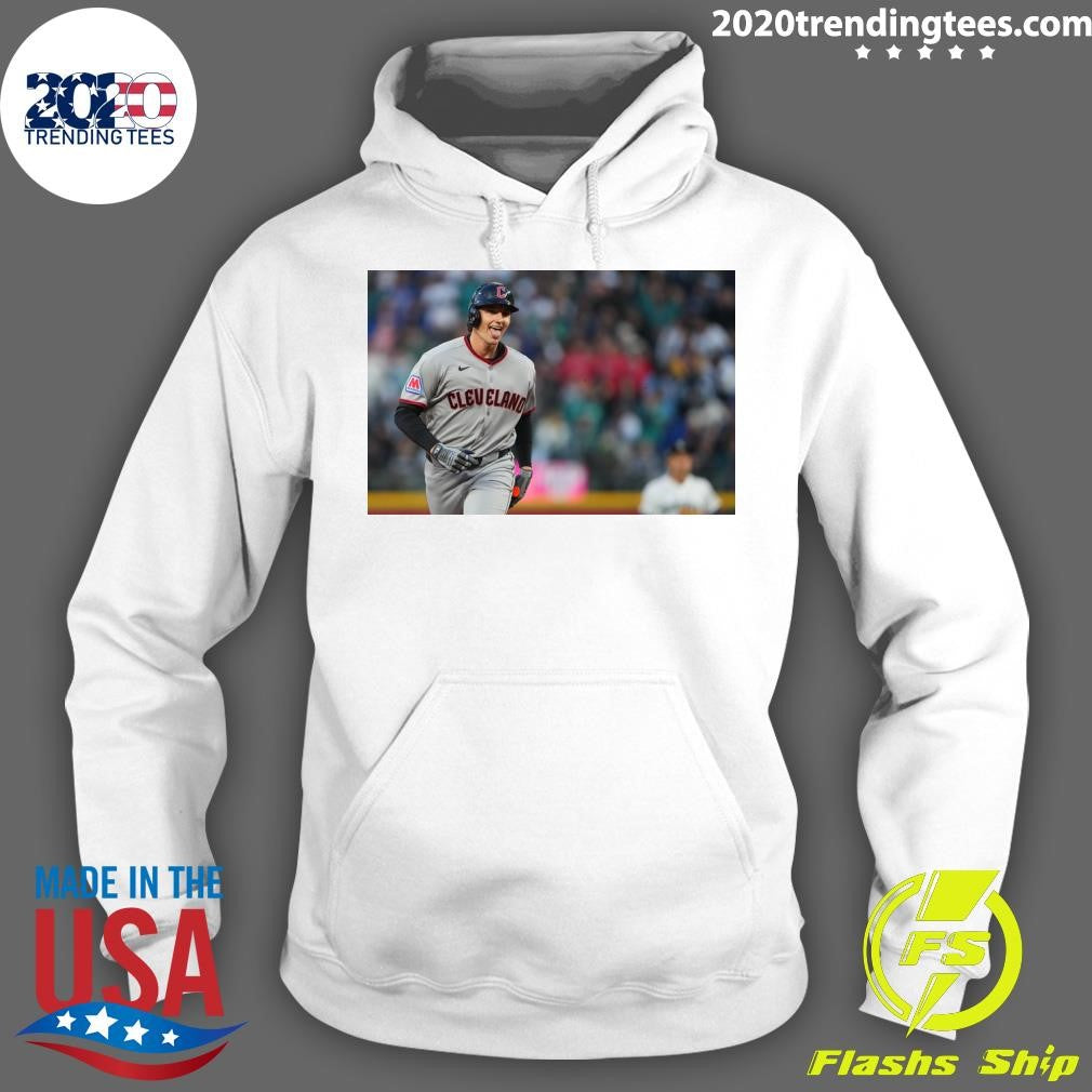 Chase DeLauter of Cleveland Guardians Shirt