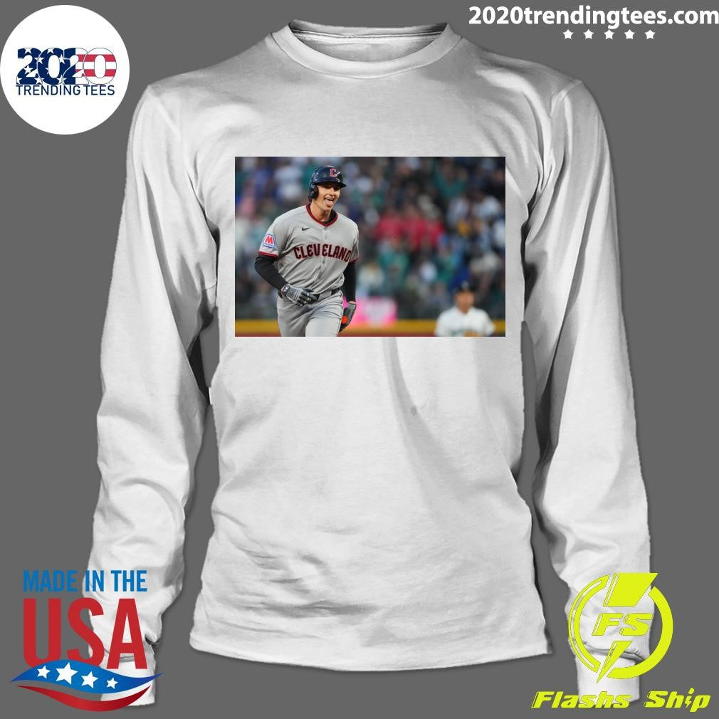 Chase DeLauter of Cleveland Guardians Shirt