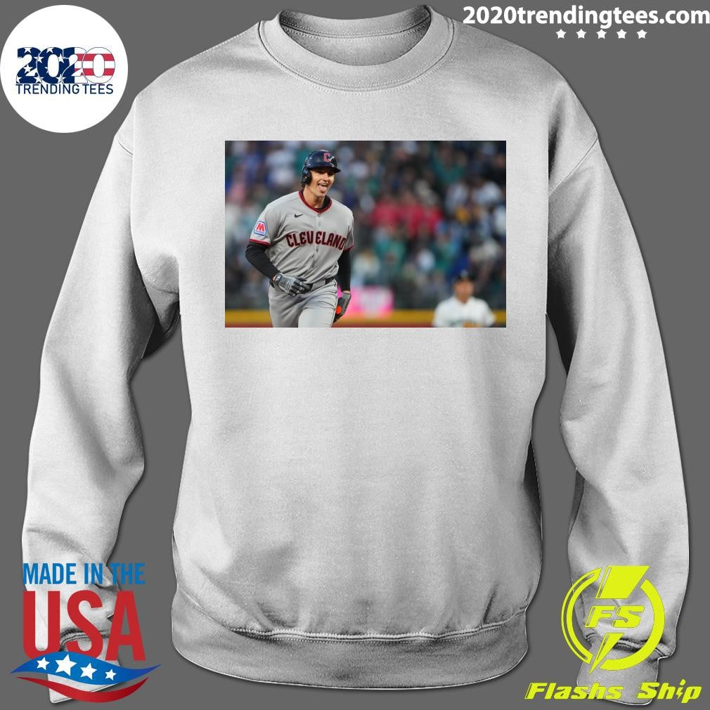 Chase DeLauter of Cleveland Guardians Shirt