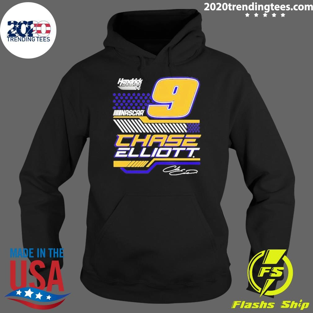 Chase Elliott 9 Nascar Vive La Fete Signature Shirt