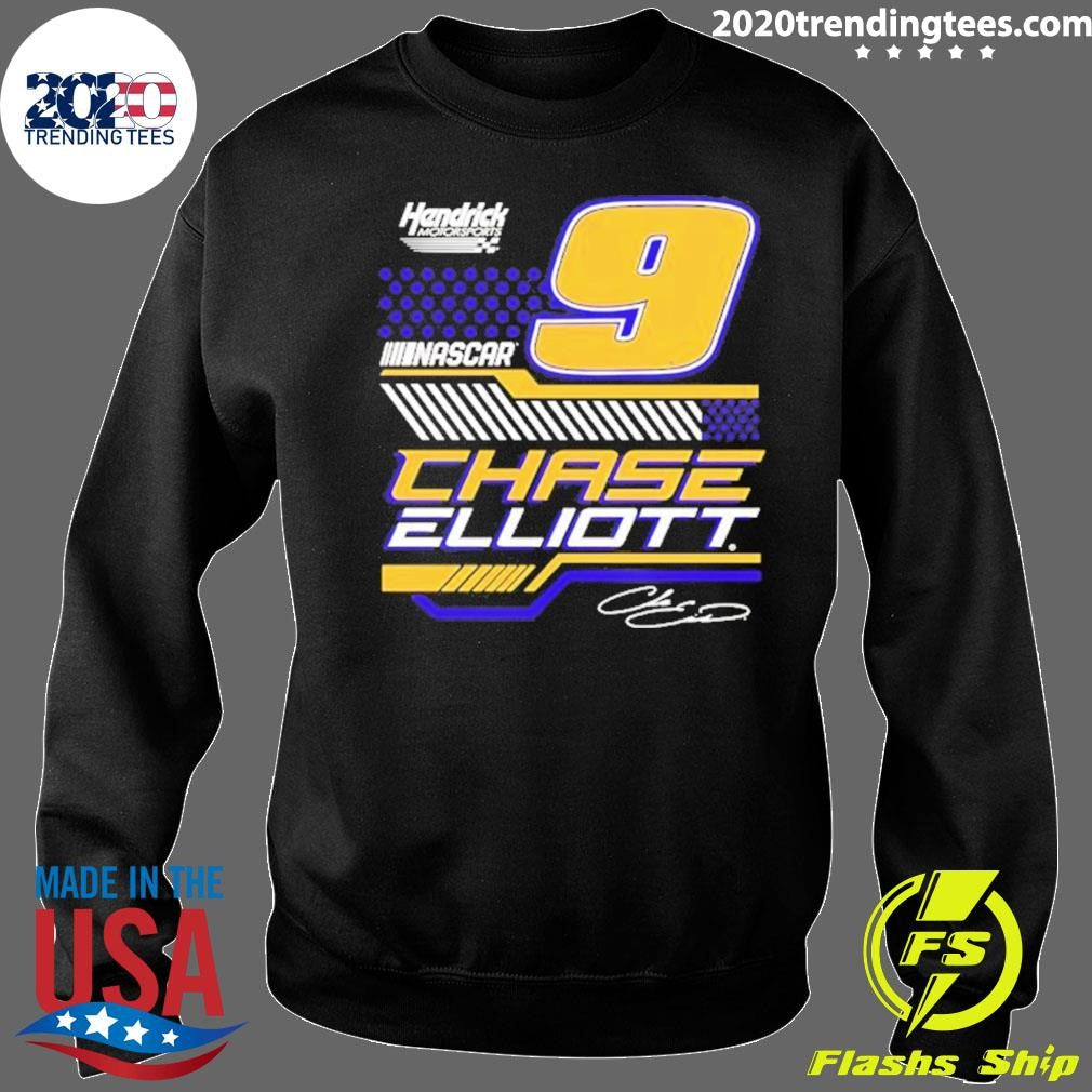 Chase Elliott 9 Nascar Vive La Fete Signature Shirt