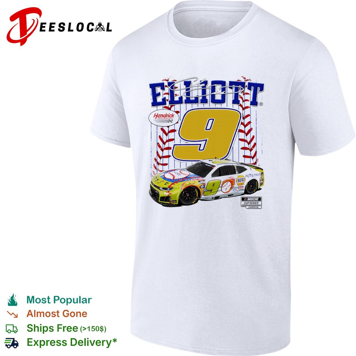 Chase Elliott Hendrick Motorsports NASCAR Cup Series Champion Elliott 9 shirt