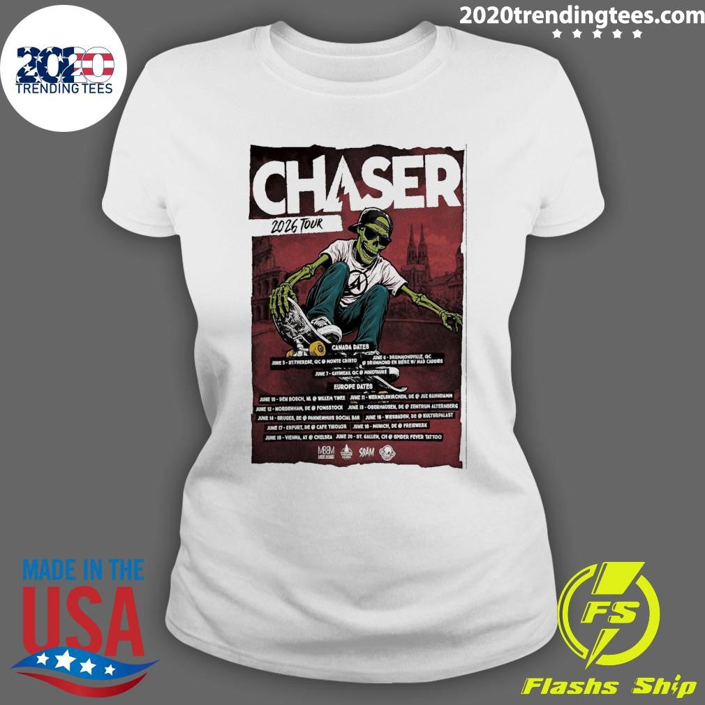 Chaser Canada 2026 Tour Shirt