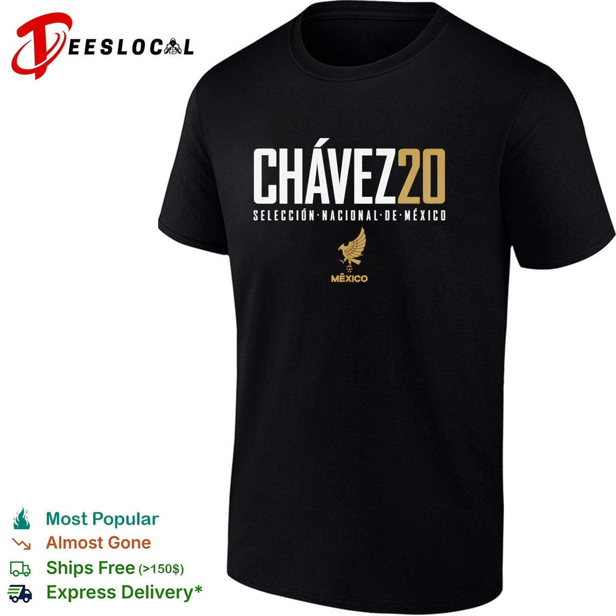Chavez 20 Mexico Seleccion Nacional de Mexico shirt