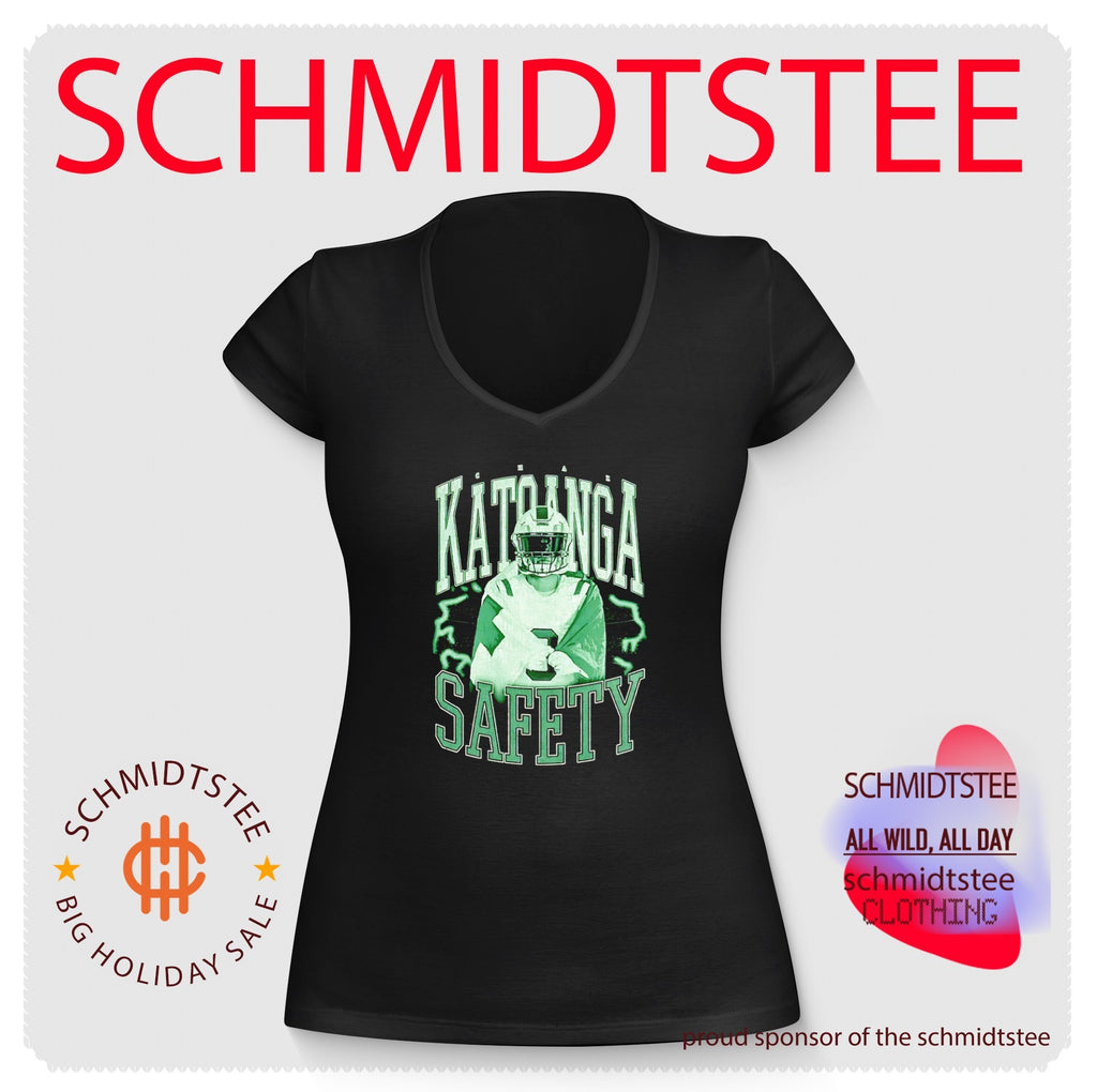 Chaz Katoanga Safety football defensive back graphic shirt