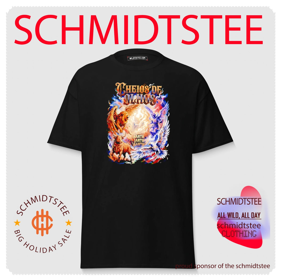 Cheios de olhos santo santo santo shirt