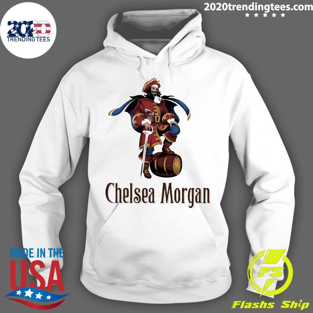 Chelsea Morgan Captain Morgan Parody Logo Shirt