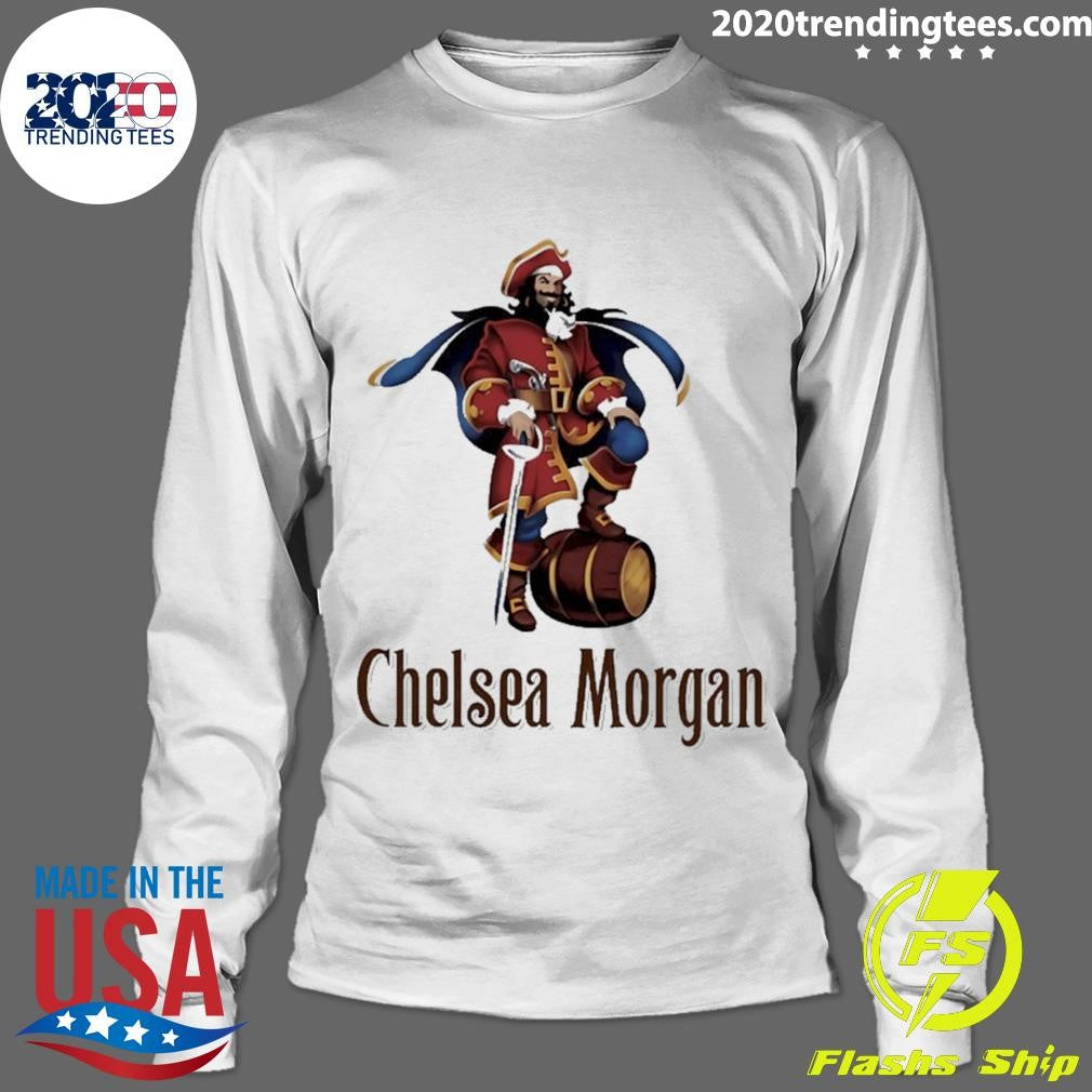 Chelsea Morgan Captain Morgan Parody Logo Shirt