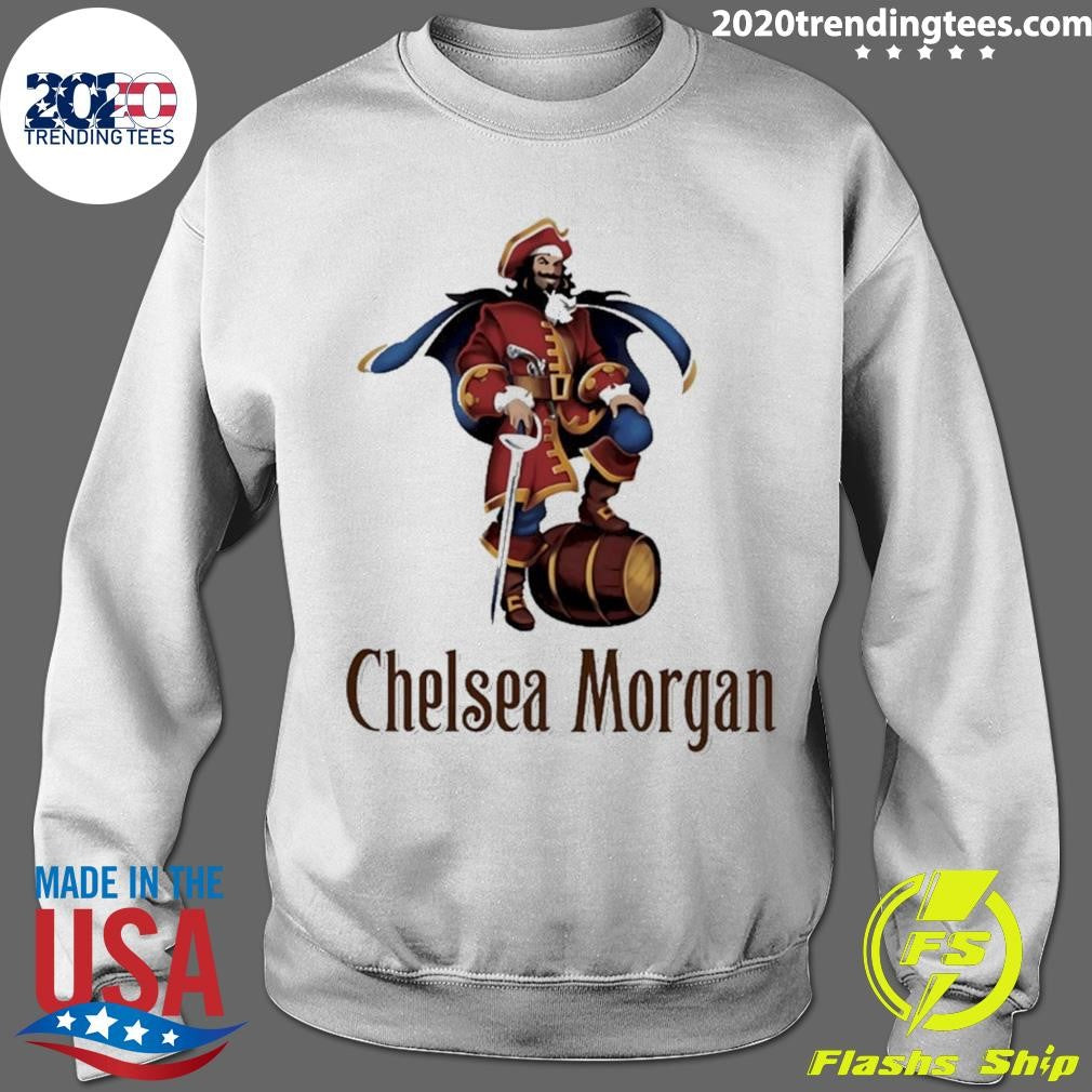 Chelsea Morgan Captain Morgan Parody Logo Shirt
