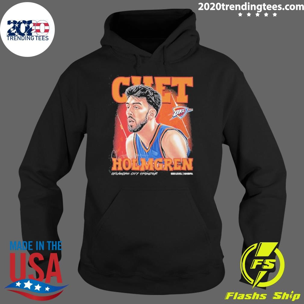 Chet Holmgren Oklahoma City Thunder Mens Apparel & Gifts Tee Shirt
