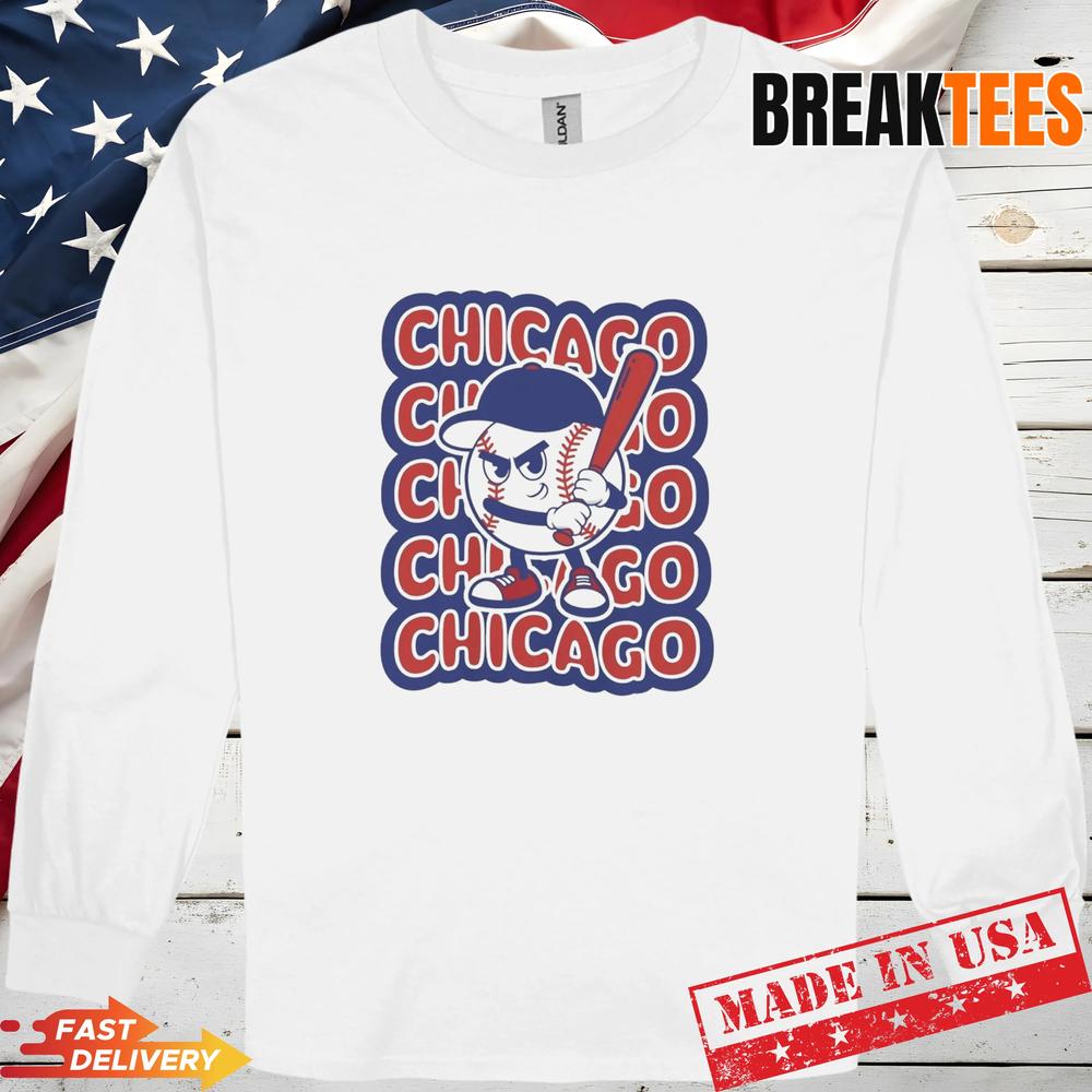 Chicago Baseball Retro Mascot Shirt