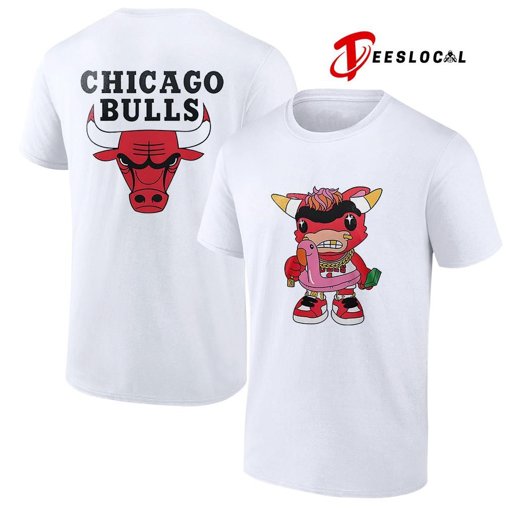 Chicago Bulls Benny mascot shirt