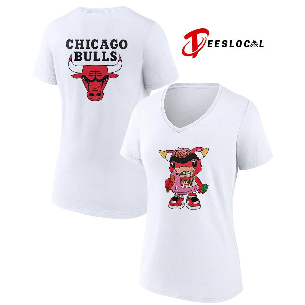 Chicago Bulls Benny mascot shirt