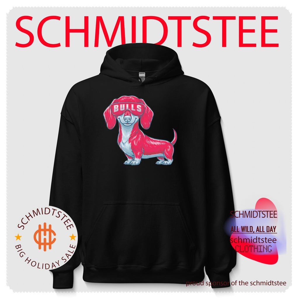Chicago Bulls Dachshund Dog cartoon shirt