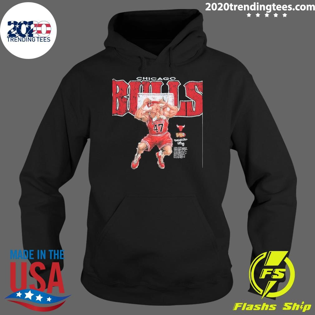 Chicago Bulls Mitchell & Ness x LRG Wild Art Shirt