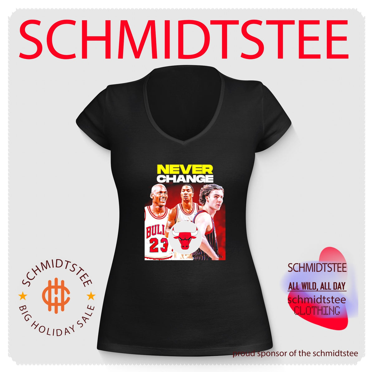 Chicago Bulls Never Change shirt