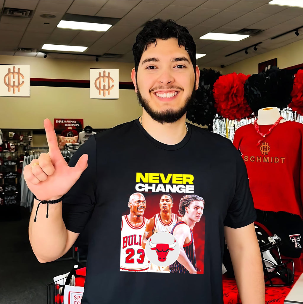 Chicago Bulls Never Change shirt