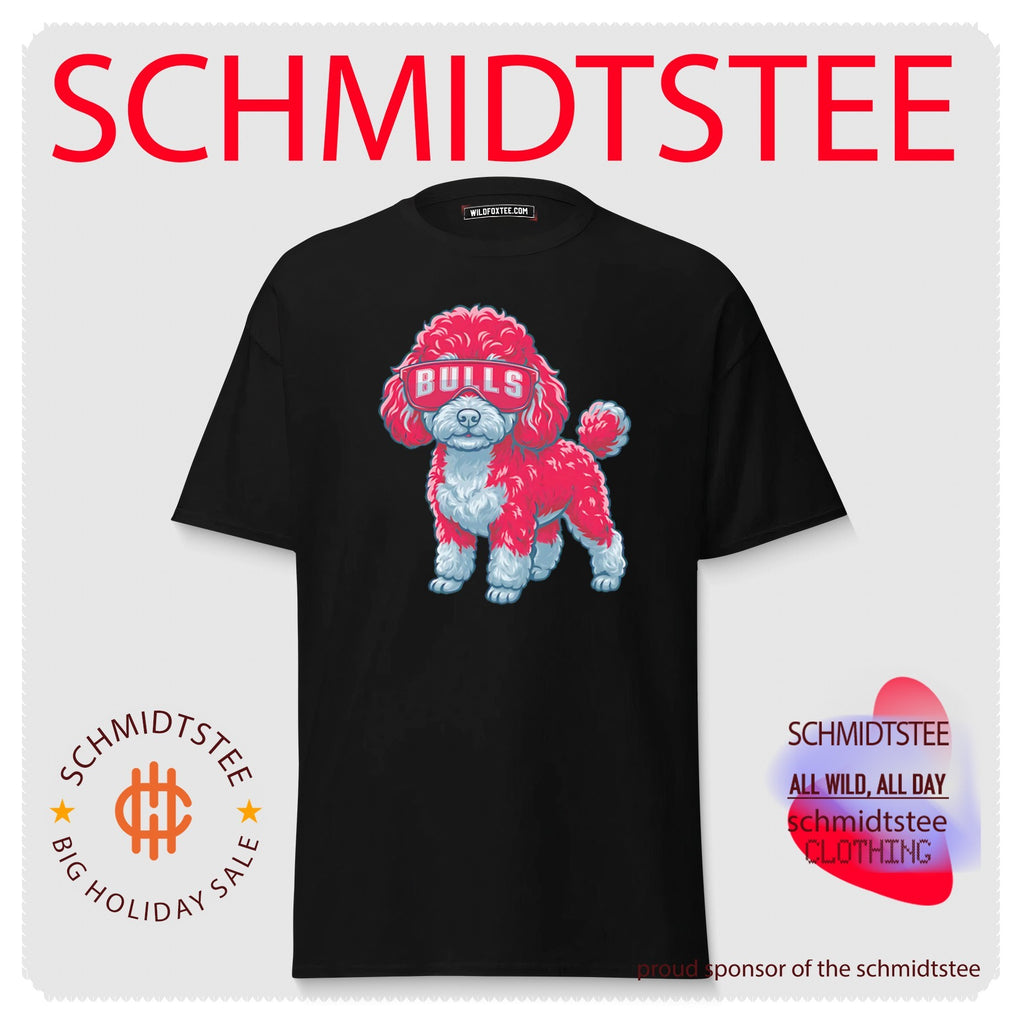 Chicago Bulls Teacup Poodle cartoon shirt