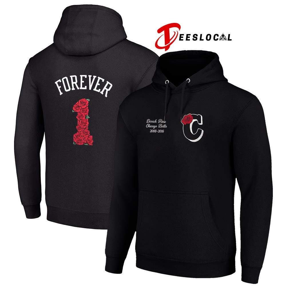 Chicago Bulls collaborate Derrick Rose forever logo shirt