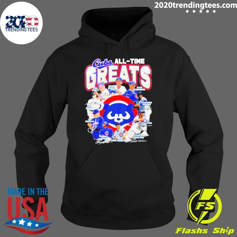 Chicago Cubs All-time Greats Legends Forever All Team Signatures Shirt