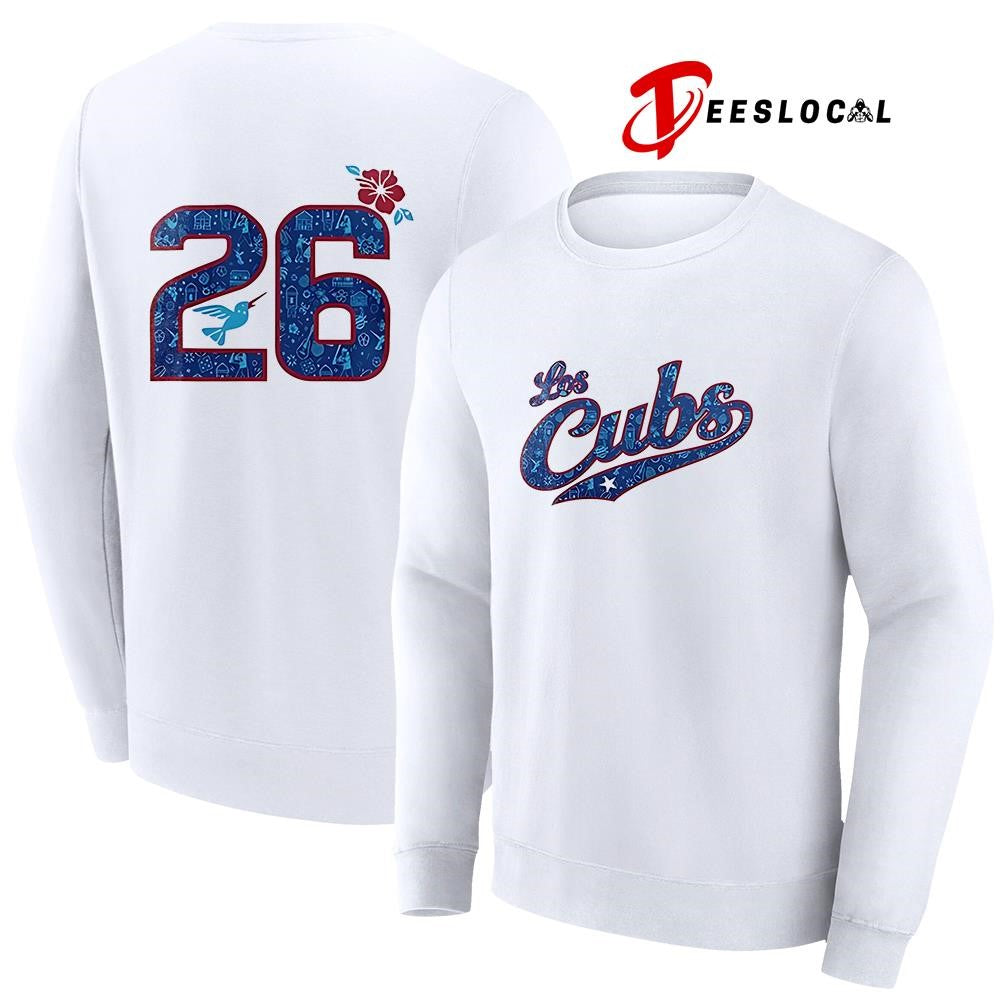 Chicago Cubs Hispanic heritage logo shirt