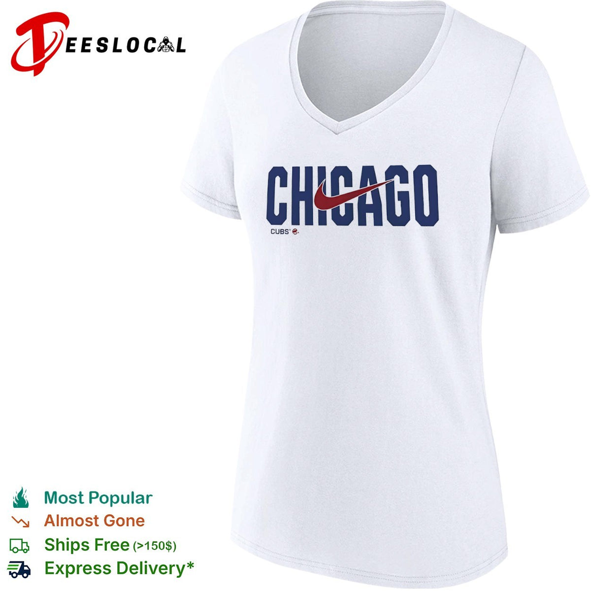 Chicago Cubs MLB Logo shirt