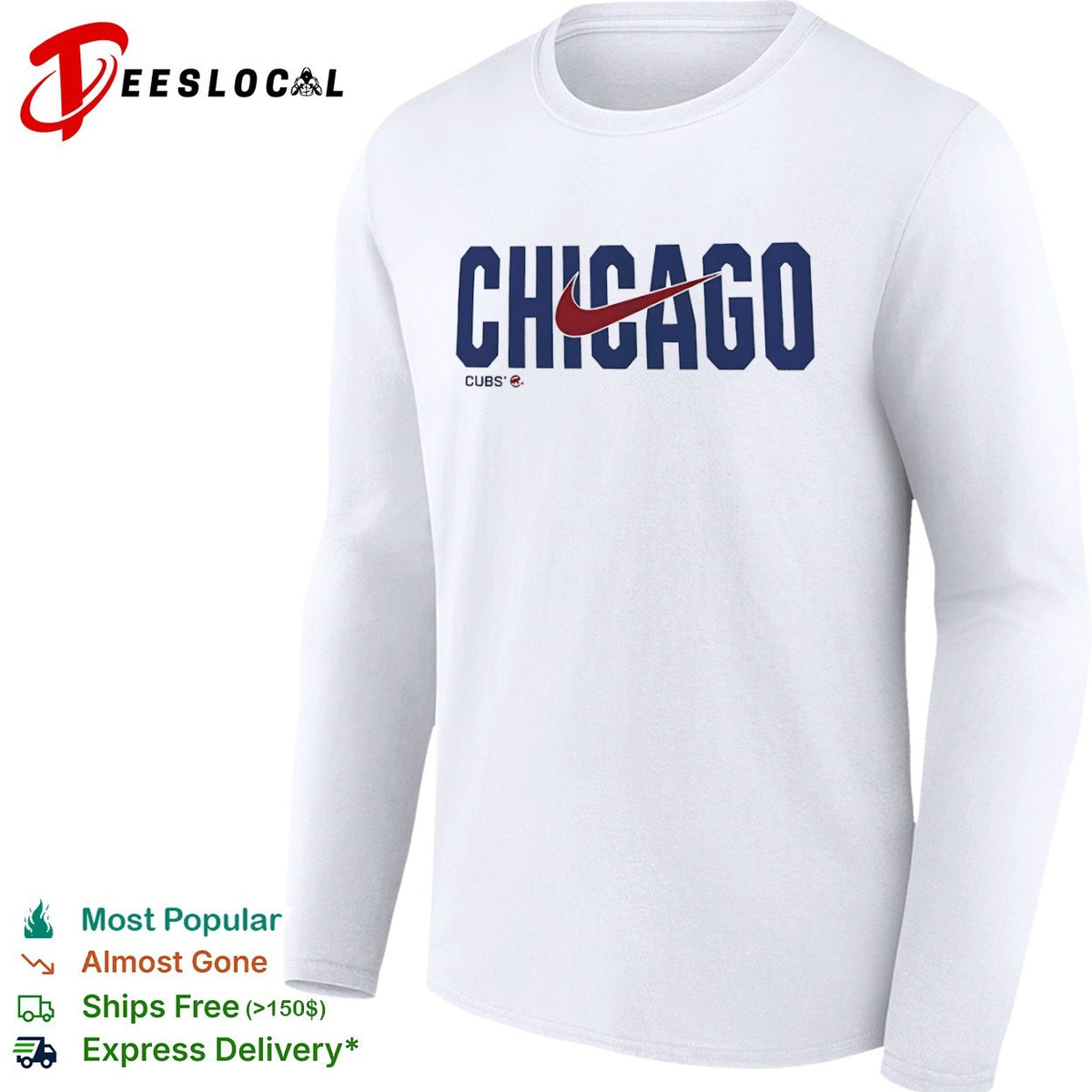 Chicago Cubs MLB Logo shirt