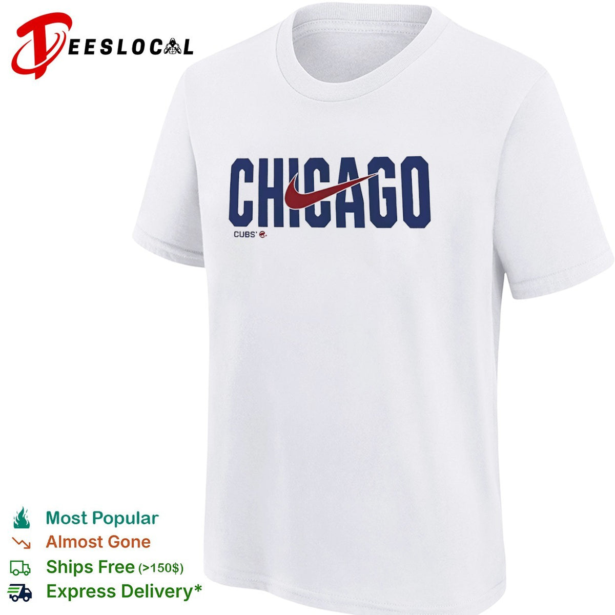 Chicago Cubs MLB Logo shirt