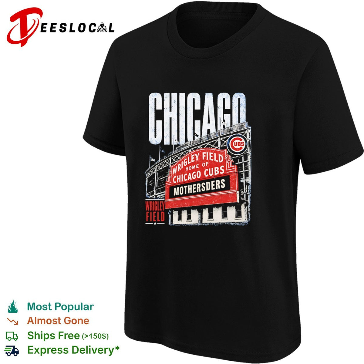 Chicago Cubs Mothersders Wrigley Field shirt