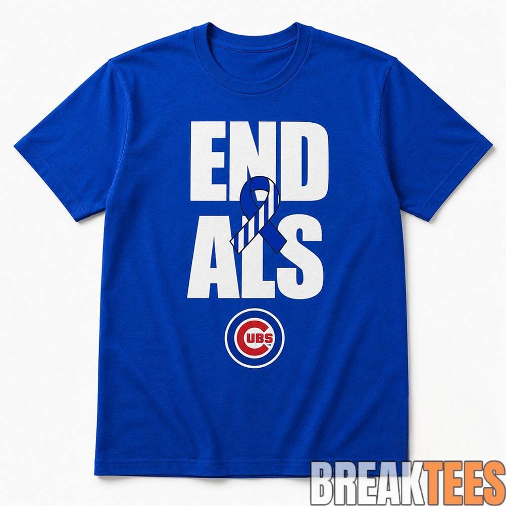 Chicago Cubs Nico Hoerner End ALS Awareness Shirt